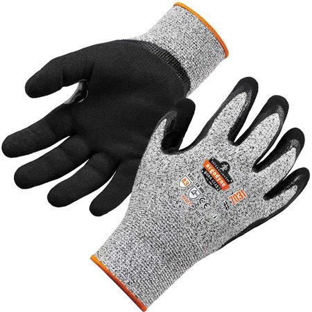 PROFLEX BY ERGODYNE Gray L Nitrile-Coated Cut-Resistant Gloves A3 Level 7031